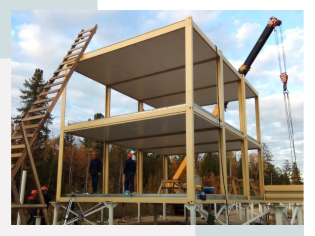 Строительство модульных здания Волгодонск