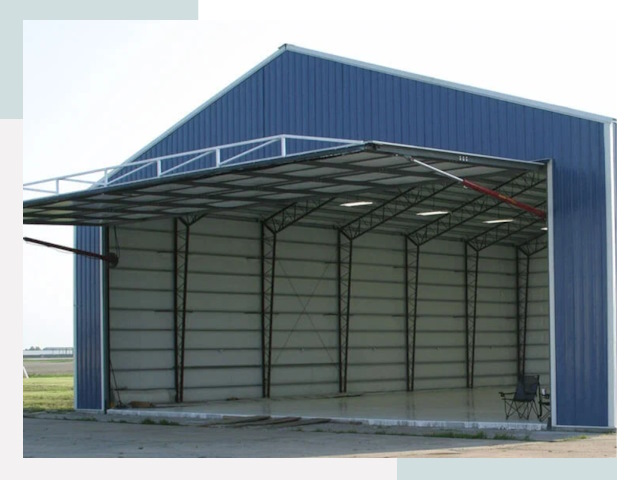 Прямо стенные ангары в Волгодонске