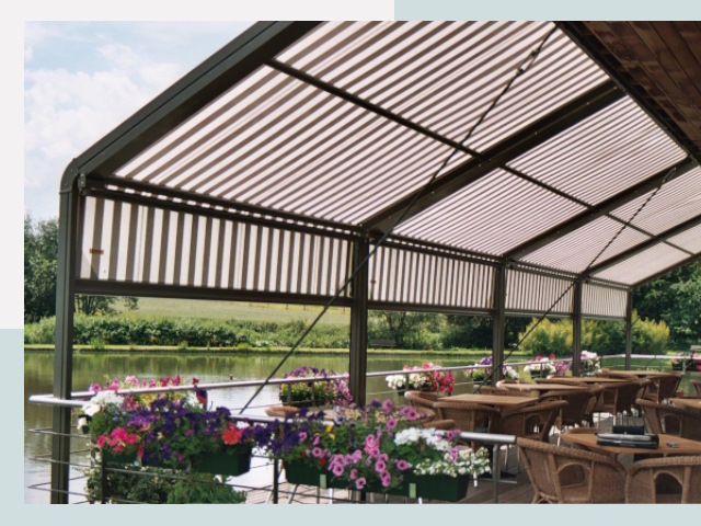 Элегантные навесы для кафе от 657 руб в Волгодонск