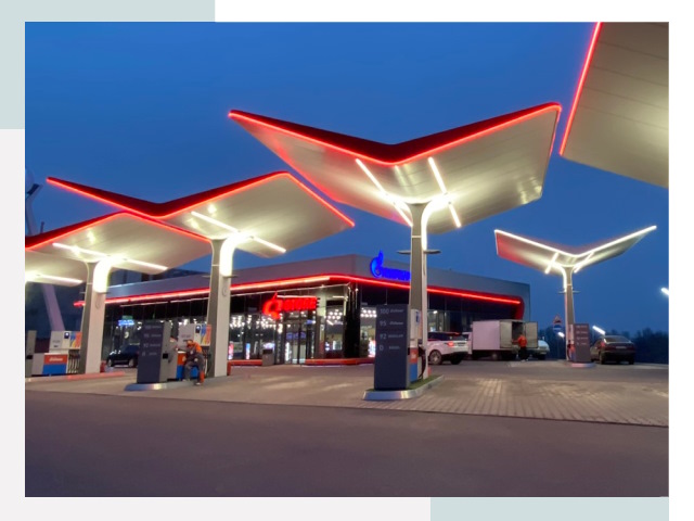 Навесы для АЗС в Волгодонске
