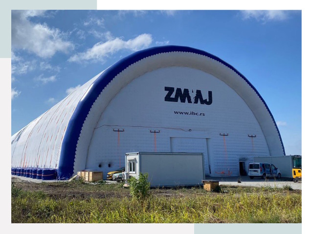 Брендирование ангаров в Волгодонске