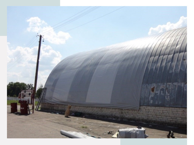 Ремонт ангаров в Волгодонске