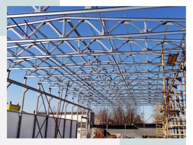 Металлокаркасы для складов в Волгодонске