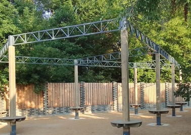 Терраса из металлоконструкций под ключ, проектирование, изготовление и монтаж от СтальСтрой-Вгн